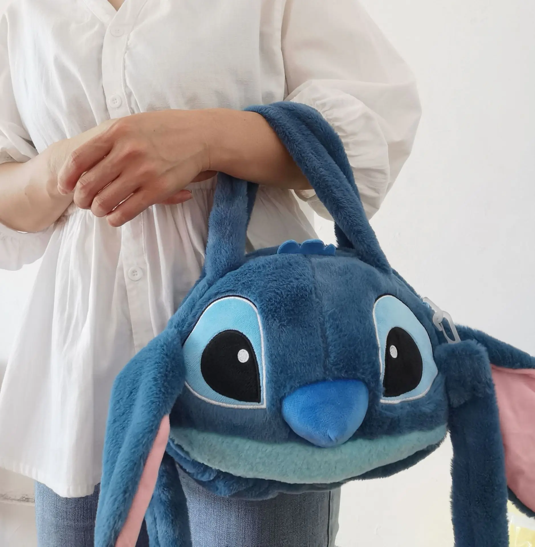 Disney Cartoon Stitch Crossbldy Handbag Kawaii Dolls Lilo & Stitch Anime Toy Children Women Girls Charm Birthday Festival Gift