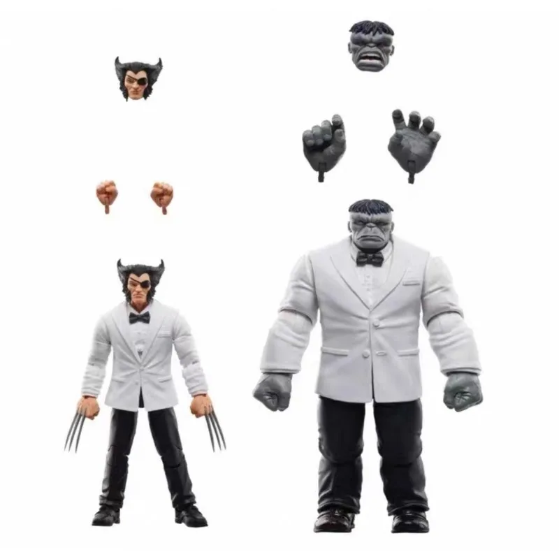 Nuevo Original Hasbro Marvel Legends Series Wolverine 50 Aniversario Marvel's Patch and Joe Fixit Figura de Acción Modelo de Juguete