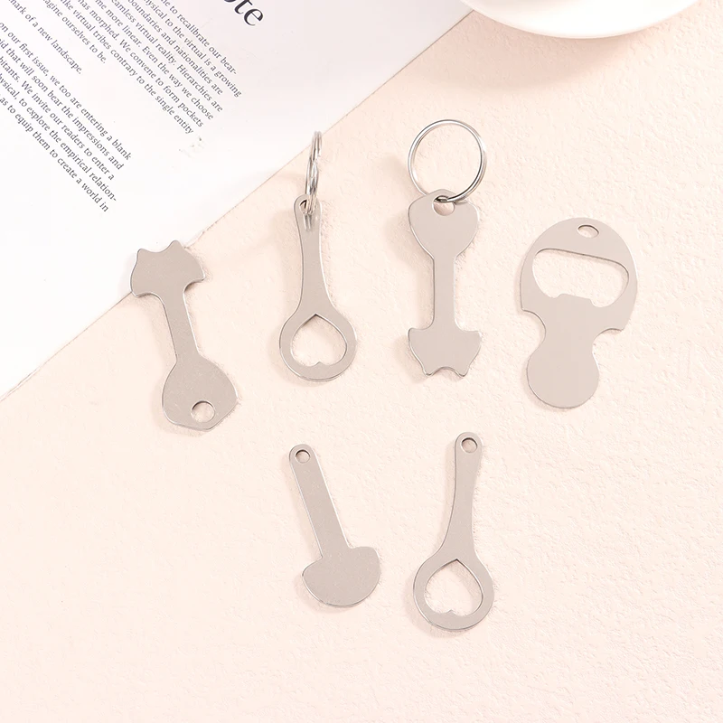 2PC Shopping Cart Token Trolley Token Key Ring Decorative Vintage Keychain Home Multipurpose Shopping Portable For Outdoor image 3