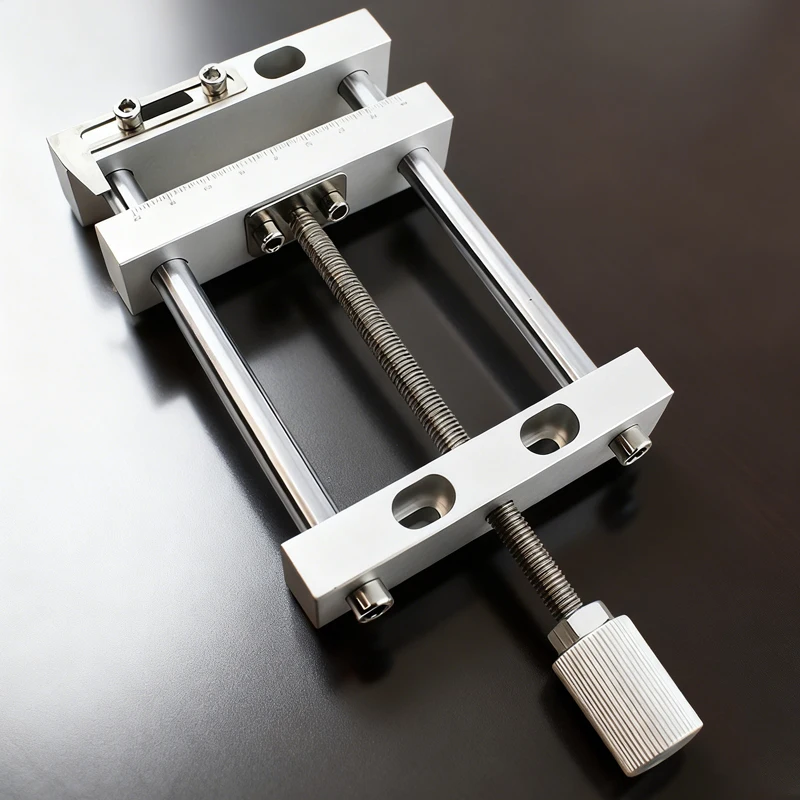 Parallel-Jaw Vice Plain Vise Precision Flat Tongs Vice For Engraving Carving Machine Mini Woodworking Multi-functional Clamp