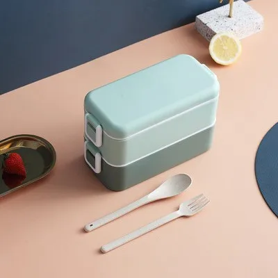 

Divided Meal Prep Container Microwave-Safe Leakproof Large Capacity Stackable Bento Lunch Box Travel Food Storage