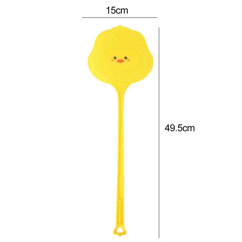 Controle de mosca eficaz Long Handle Fly Swatter Fly Swat Shatter, Flapper, Insect Killer para interior, 2pcs