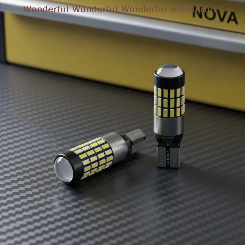 2Pcs High Power LED Car Reverse Backup Lights Extreme Bright Wide Beam Parking Bulbs for Auto Lighting Replacement Parts
