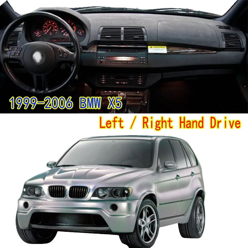 

For BMW X5 E53 1999-2006 Car Dashboard Mat Accsesories Anti-reflective Anti-slip Anti-dirty Pad Instrument Panel Cover