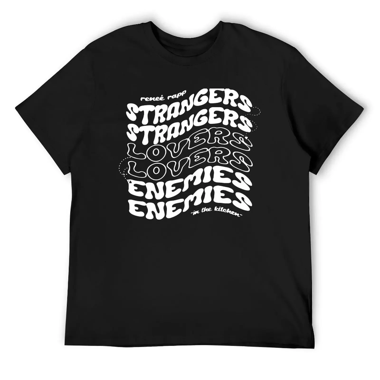 

Strangers to Lovers to Enemies Renee Rapp T-Shirt new edition quick-drying animal prinfor boys Short sleeve tee men