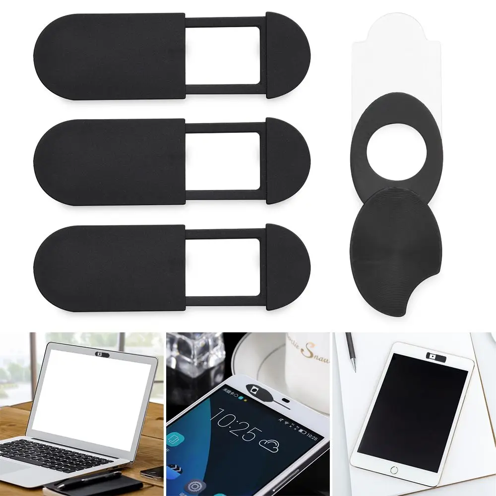 3pcs/pack Webcam Cover Slider Shutter Universal Privacy Security Camera Sticker for Laptop  for Phone Tablet Computer iPad