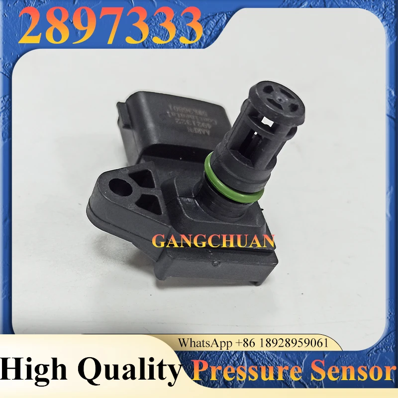 Los accesorios de excavadora son adecuados para el interruptor del sensor de presión de aire PC200-8 2897333 piezas nuevas de alta calidad