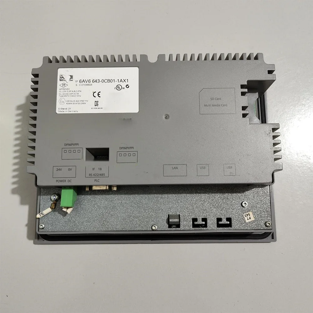 Nuovo in scatola per Siemens 66AV6643-0CB01-1AX1 HMI Touch Screen 6AV6 643-0CB01-1AX1 Non aperto