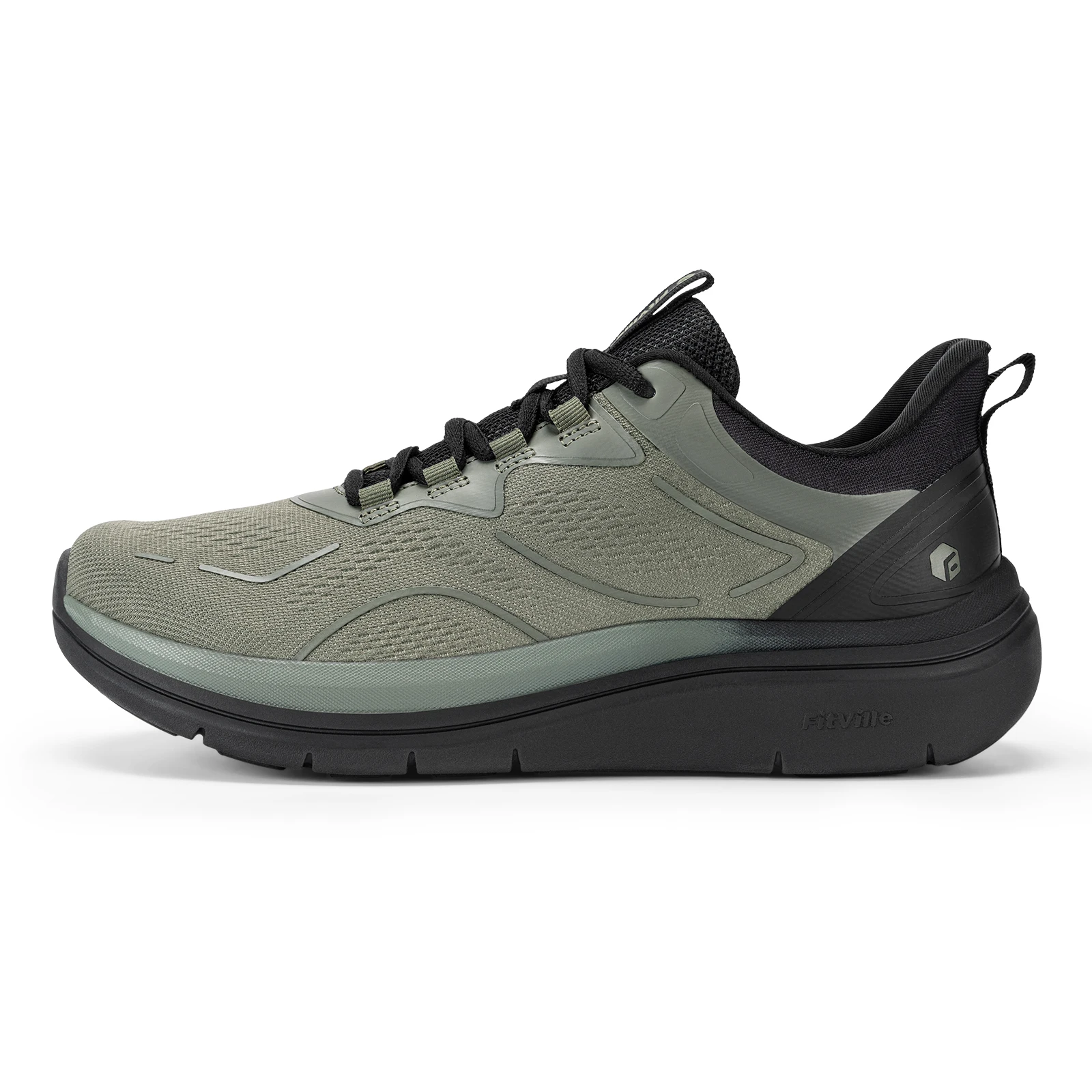 Khaki Green Black