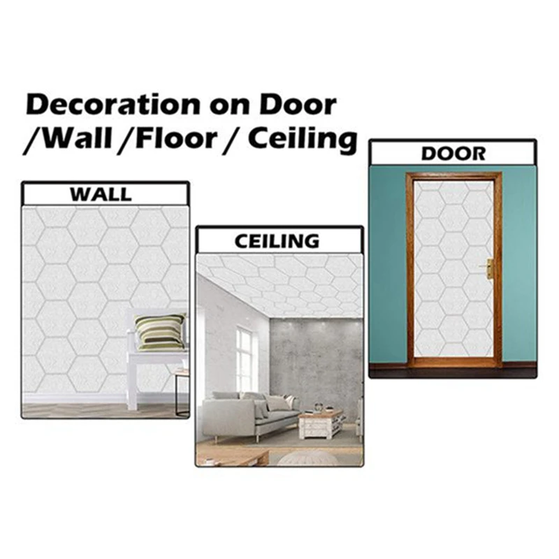 لوح حائط عازل للصوت للديكور ، معالجة صوتية ، حافة مشطوفة سداسية الشكل ، تقليل الضوضاء ، 16 *