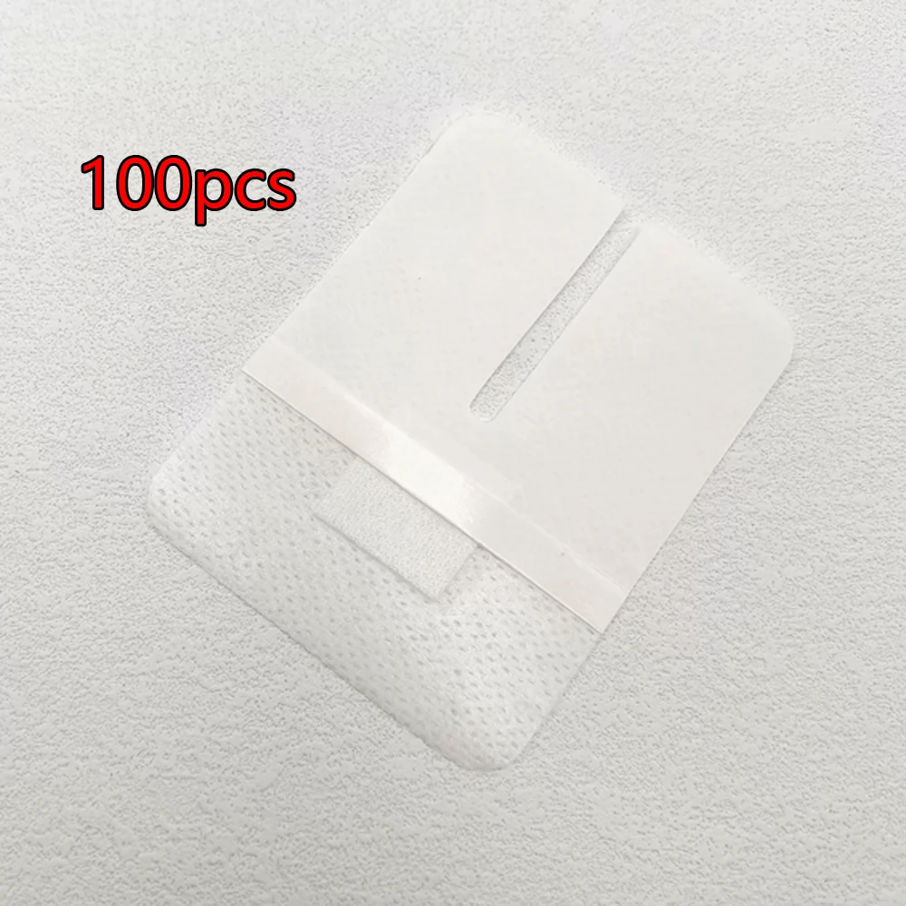

100pcs U-Shaped Wound Care Plaster Dressing 6x8cm Non-Sterile Health Non-Woven Cloth for Health Care Self-Adhesive