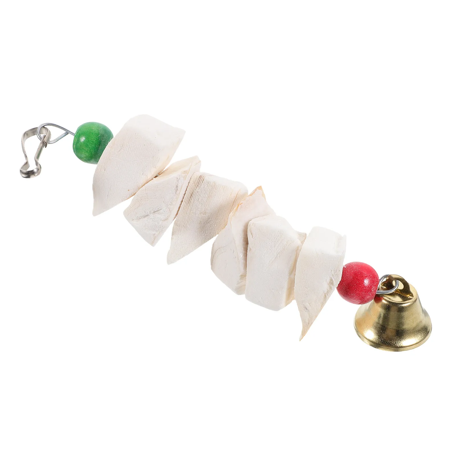 Durable Parrot Cuttlebone Chewing Supply Wear-Resistant Bird Cage Accessory Calcium Supplement for Parrots Bird Chew Toys