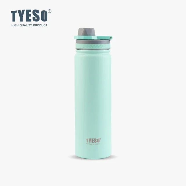 Tyeso-termo de 530/750ML, frasco de acero inoxidable, botella de viaje con aislamiento, agua fría y caliente, taza térmica deportiva, taza de vacío