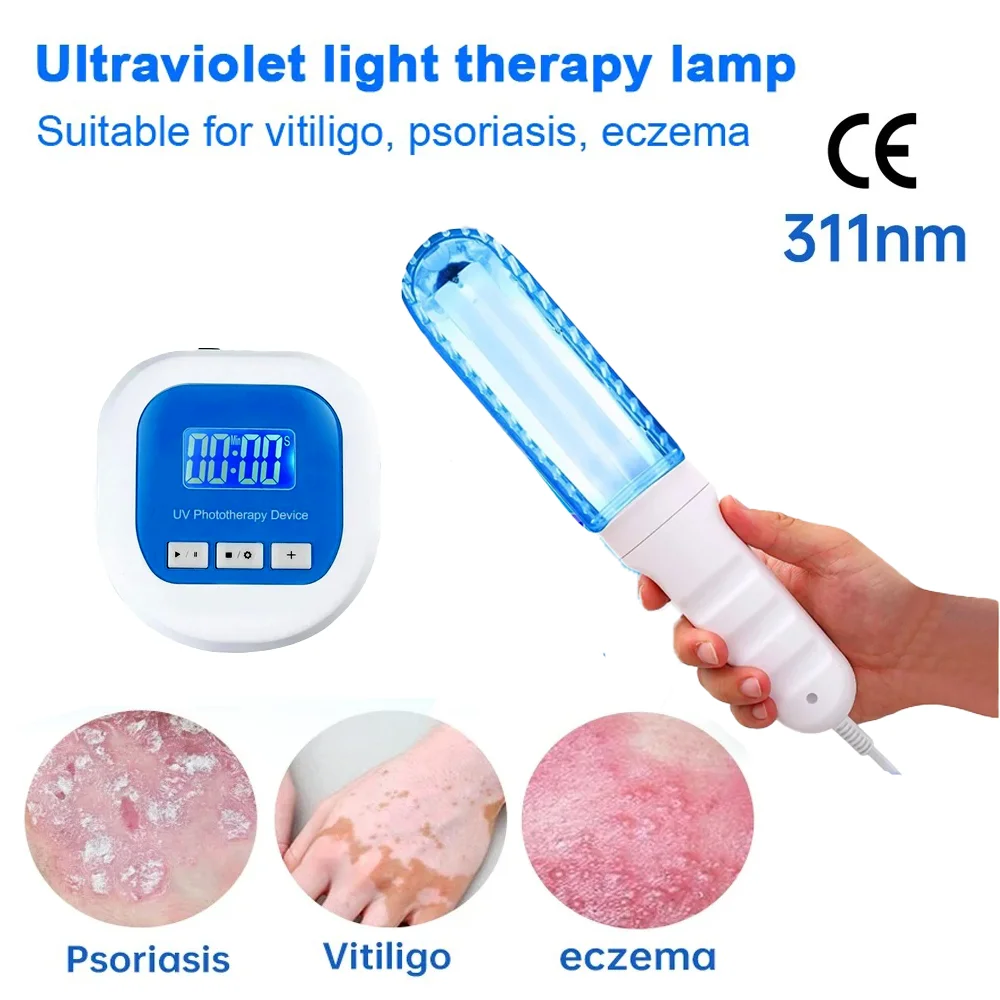 Appareil thérapeutique de photothérapie pour les maladies de la peau, Ultraviolet, Physiothérapie domestique, Photothérapie