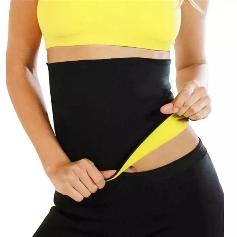 Sauna Waist Trimmer Belly Wrap Workout Sport Sweat Band Abdominal Trainer Weight Loss Body Shaper Tummy Control Slimming Belt