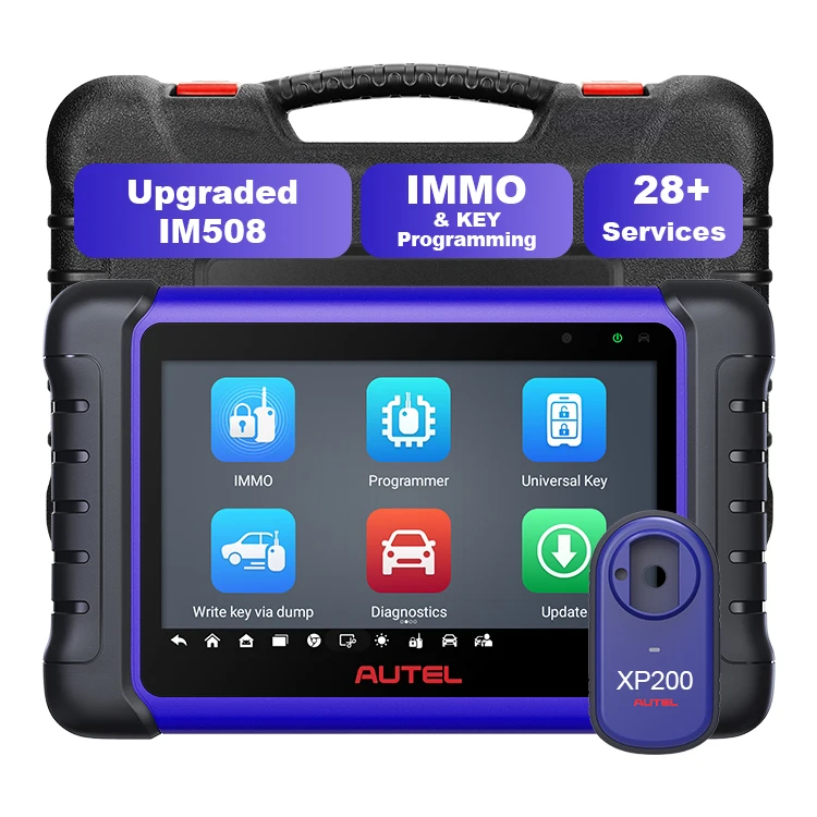 NEW Autel MaxiIM IM508S est Key Fob Programming Tool Upgrade IM508 KM100 OBDII Diagnostic Scanner XP200 36+ Service All System