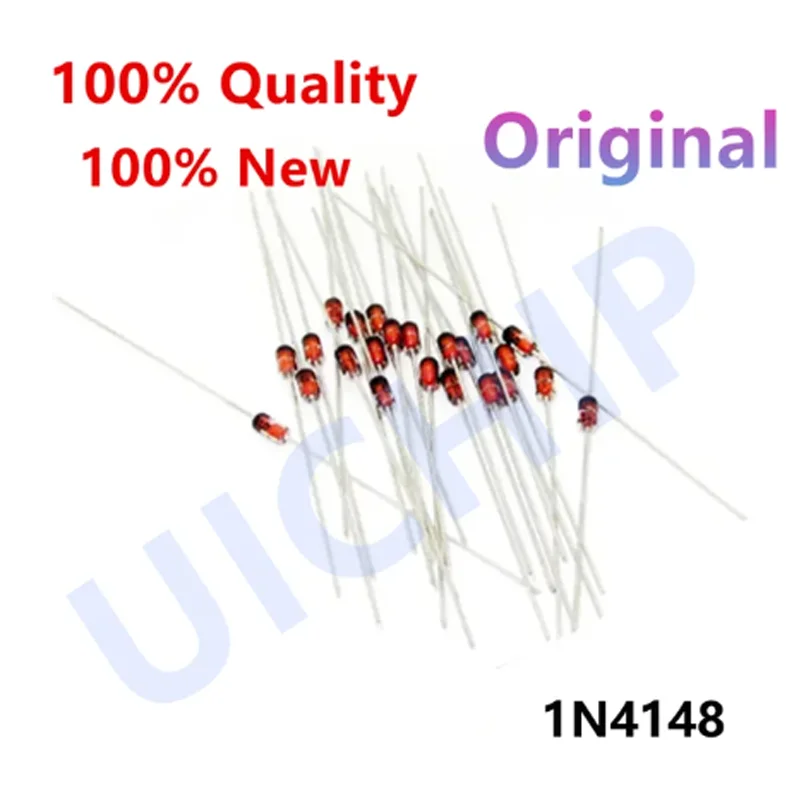 100PCS 1N4148 DO-35 IN4148 Switching Diode New Original