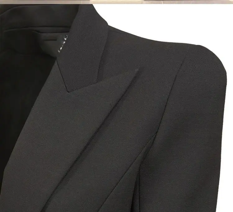 Veste de costume couvertes à un bouton lion pour femmes, blazers, vestes, mode, haute qualité, 2024