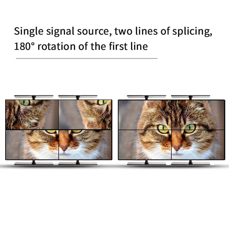 Hot Selling Whole Screen Display 4K 3x3 2x3 video wall controller