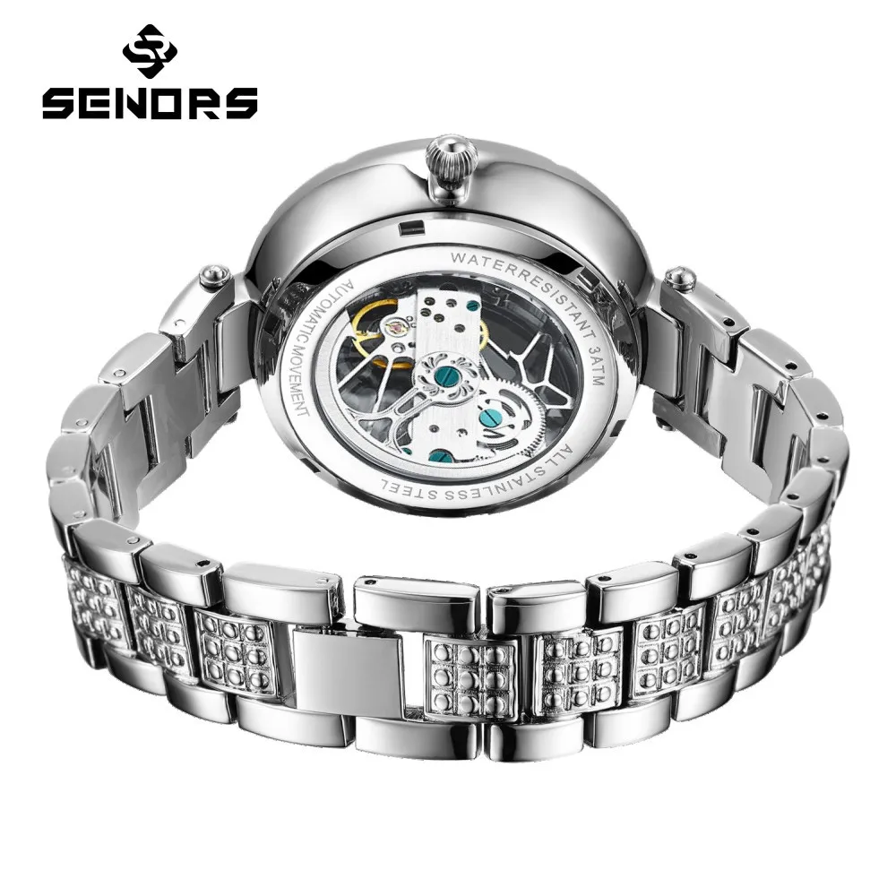 New women watches luxury Automatic Mechanical Watch Limited Edition Business leisure ladies Watch steel strap female Wristwatch