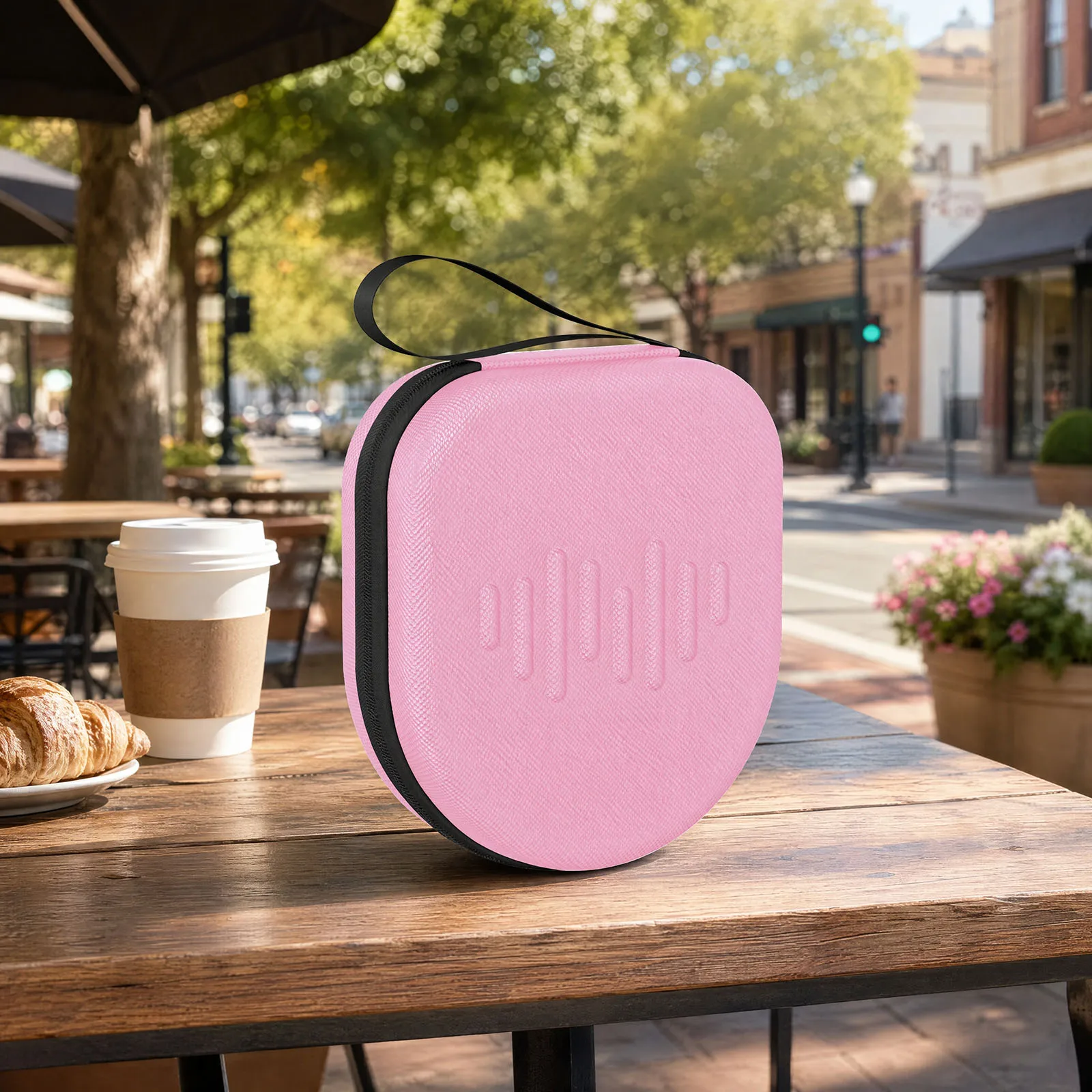 Protective Carrying Case for WH-CH520 for Tune 720BT Hard Foam Plush Interior Wireless Headset Storage Travel Bag