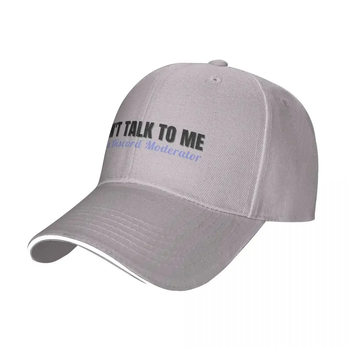 I'm A Discord Moderator Baseball Caps Fashion Men Women Hats Outdoor Adjustable Casual Cap Sports Baseball Hat Polychromatic