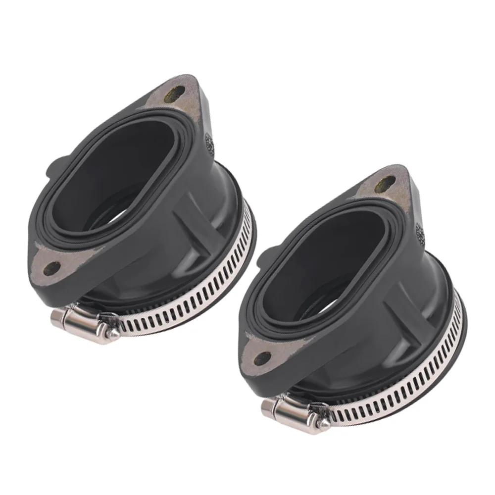 2PCS For Polaris RZR RS1 2018-2019 XP 1000 2016-2019 Carburetor Intake Manifold Rubber Interface Replace 1205302 1204714