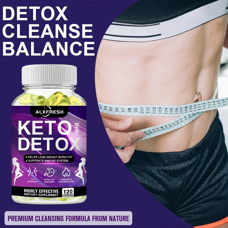 Alxfresh Keto Capsules Ketosis Supplement | Gluten Free Non-GMO Vegan | Dietary Nutrition