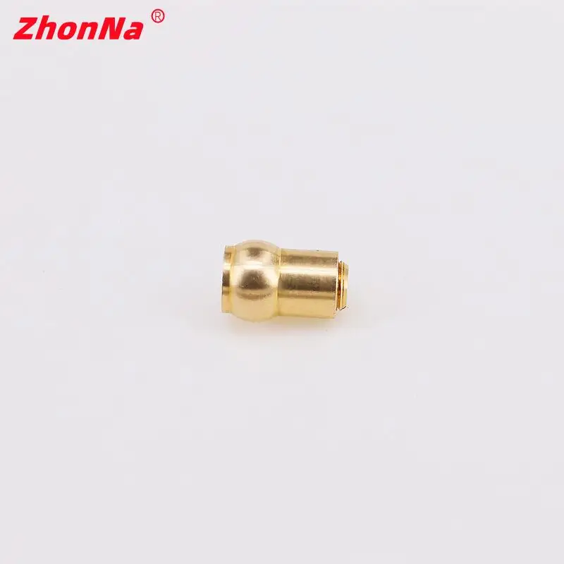 9x16Mm 5.6Mm Laser Diode Perumahan CaseShell Musim Semi dengan Logam 200nm-1100nm Lensa Collimating DIY untuk Modul LD Bahan Kuningan 1 Buah