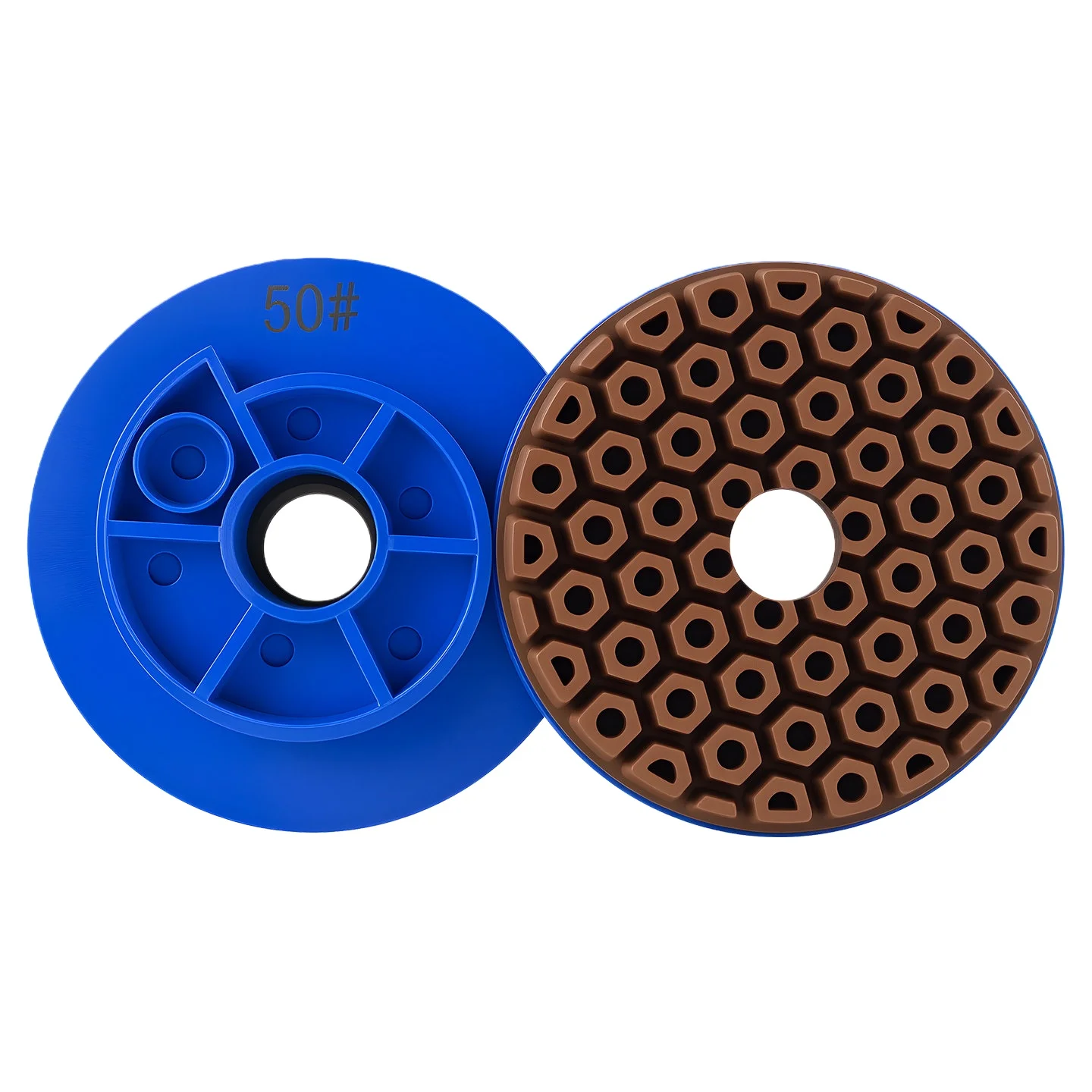 

1PC 4inch 100mm Snail Lock Diamond Polishing Pad 10mm Thick Resin Grinding Disc for Granite Marble Stone Edge Beveling Trimming