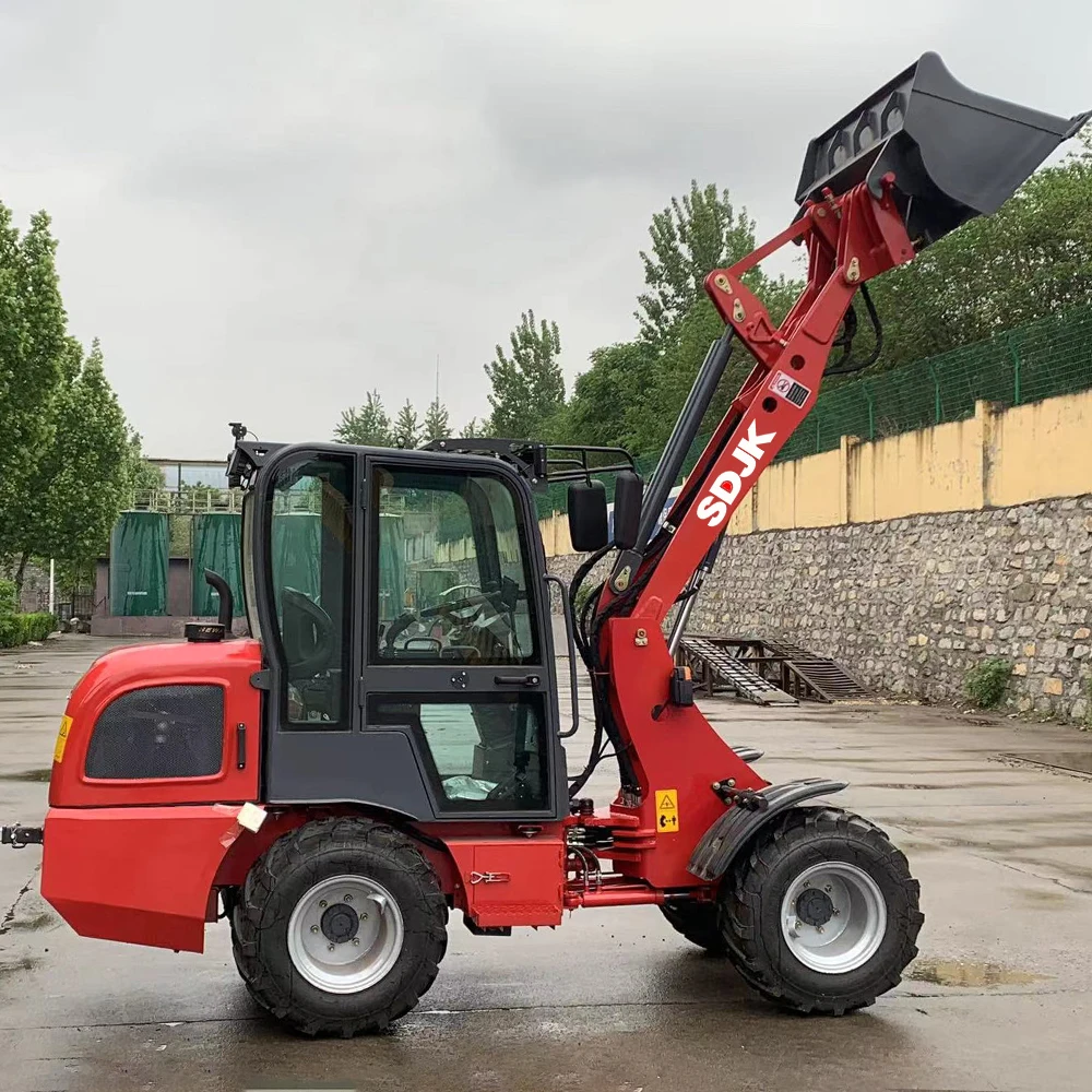 Euro 5 Ce Epa Wheel Skid Steer Loader 300kg Small Mini Skid Steer Loader For Sale Factory Customization Fast Deliver