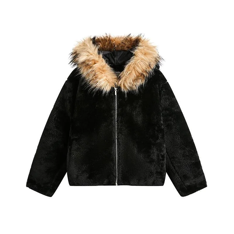 

2024, зимнее усовершенствованное мужское новое пальто из лисьего меха, утепленная теплая куртка из интегрированной искусственной кожи, тренд