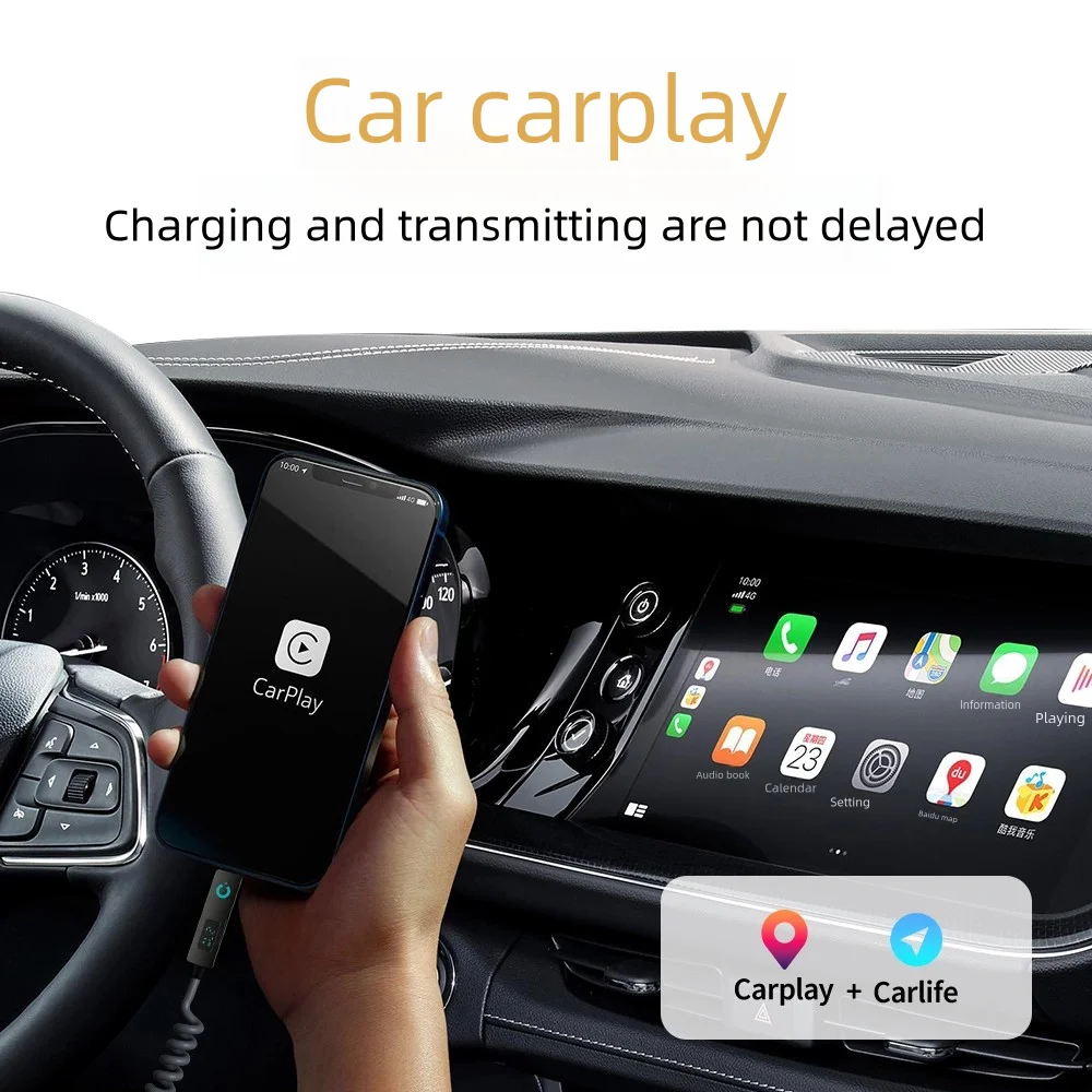 240W USB-C Cable with Digital Display Retractable 4-in-1 Fast Charging Cord, Tangle-Free Spring Design Retractable Data Cable-2m