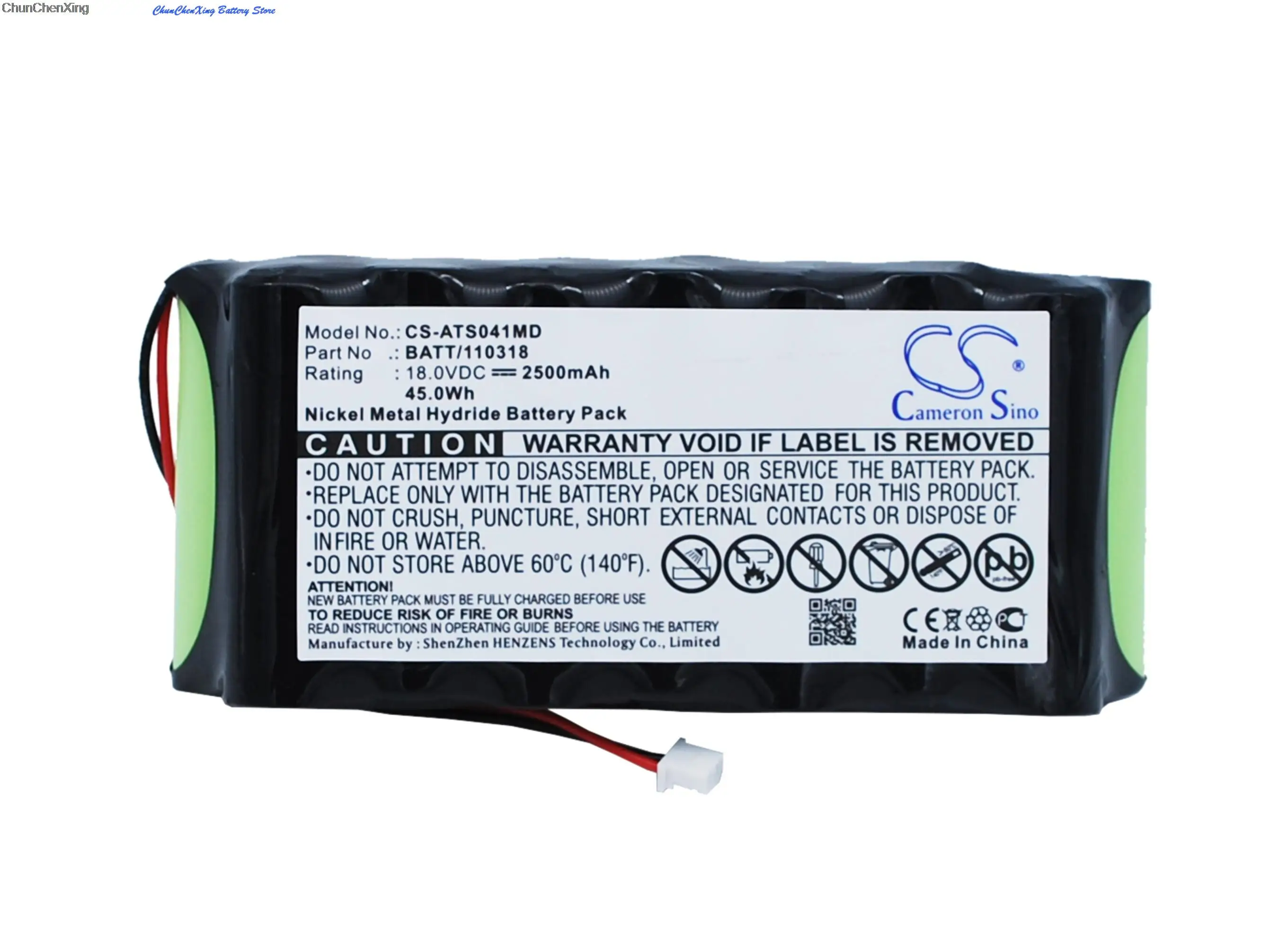 

OrangeYu 2500mAh Replacement Medical Battery 120318, BATT/110318 for Atmos Pump Wound S041