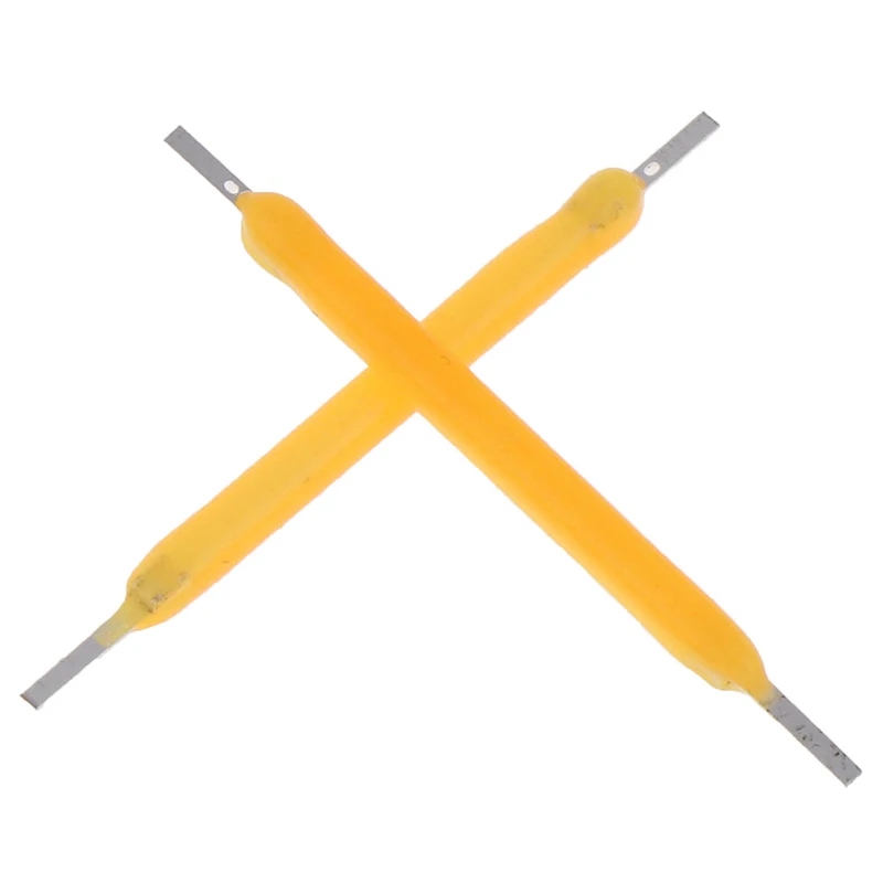 10 個 3V 50mA 長さ 26 ミリメートル LED COB 太陽光発電フィラメント超高輝度電球光源クリスマスライトストリングフィラメント