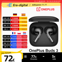 Global Version OnePlus Buds 3 TWS Earphone 49dB Active Noise Cancellation Bluetooth 5.3 True Wireless Headphone Earbuds