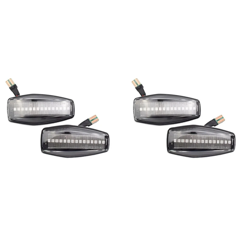 2X Car LED Dynamic Side Marker Light Turn Signal Blinker For Hyundai I10 Trajet Sonata Elantra Getz XG Tucson Matrix Kia