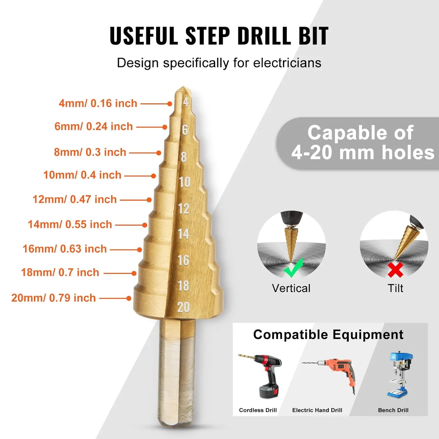 Kit de perforadora hidráulica de 15 toneladas, juego de cortador de agujeros de conducto de 1/2 "a 4", Kits de herramientas KO con perforadora, 10 piezas, hoja de Metal