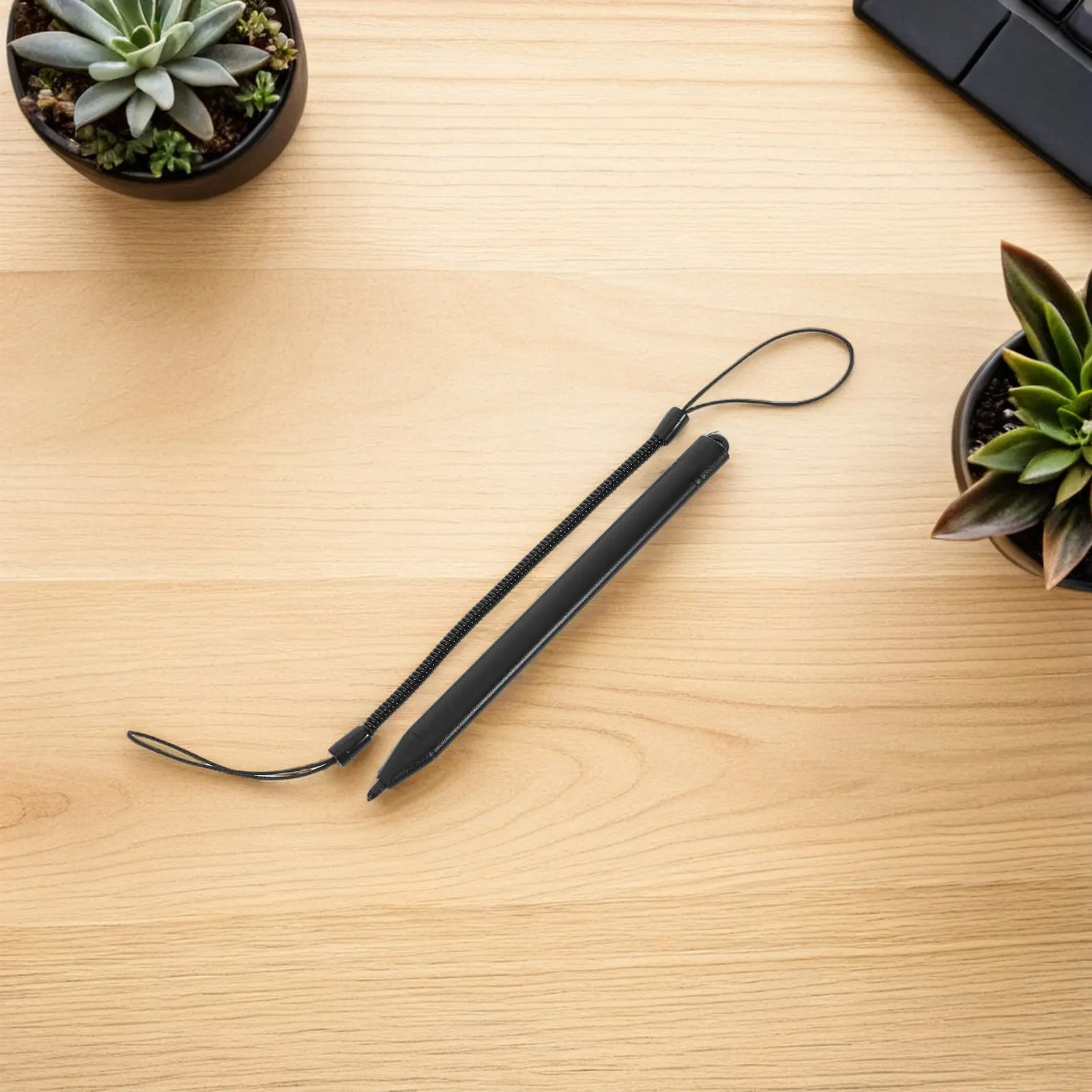5Sets Resistive Screen Stylus Pen Plastic Spring Rope LCD Writing Tablet Stylus Portable Drawing Pen for Sketching Painting