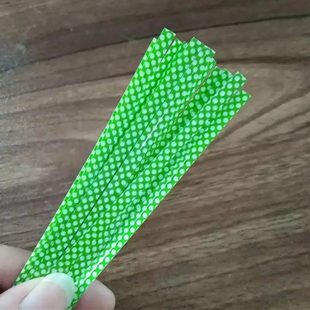 100pcs Christmas Wire Metallic Twist Ties for Candy Bag Baking Packaging Fasteners Sealing Cake bag fastening Pops ornament
