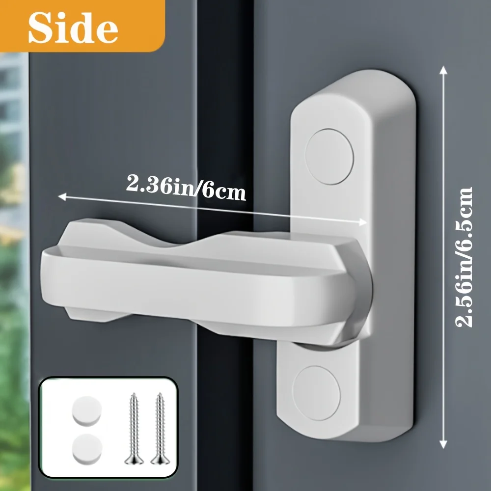 High-Quality Plastic Door and Window Latches – Durable & Easy to Install, Suitable for Balconies, Doors, Windows and Cabinet