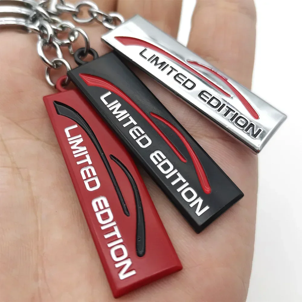 Metal Limited Edition Logo Car Keychain for Geely Emgrand Vision MK MR LC Azkarra Coolray Haoqing SC3 SX7 GX7 Key Ring Holders