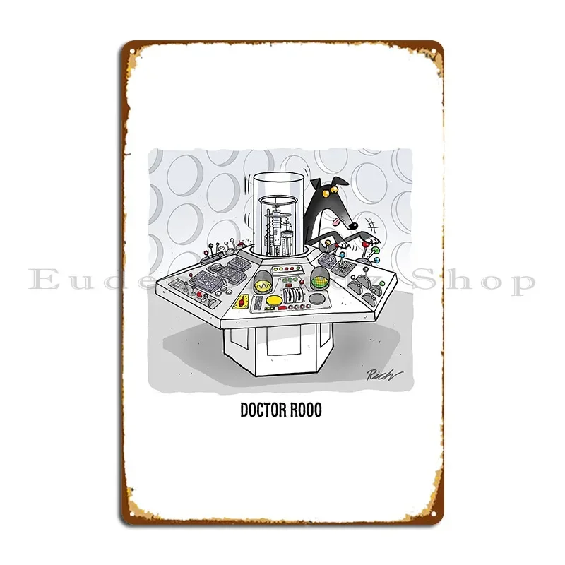 Doctor Rooo Metal Sign Plaques Garage Decoration Custom Club Retro Customize Tin Sign Poster