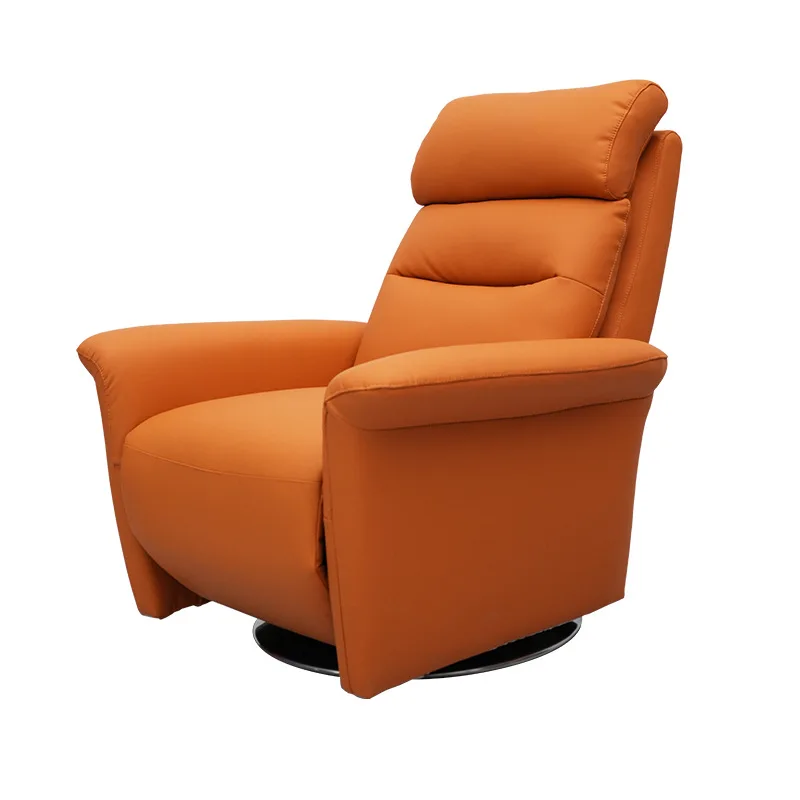 Rotatable light luxury leisure lazy sofa e-sports audio and video room functional sofa