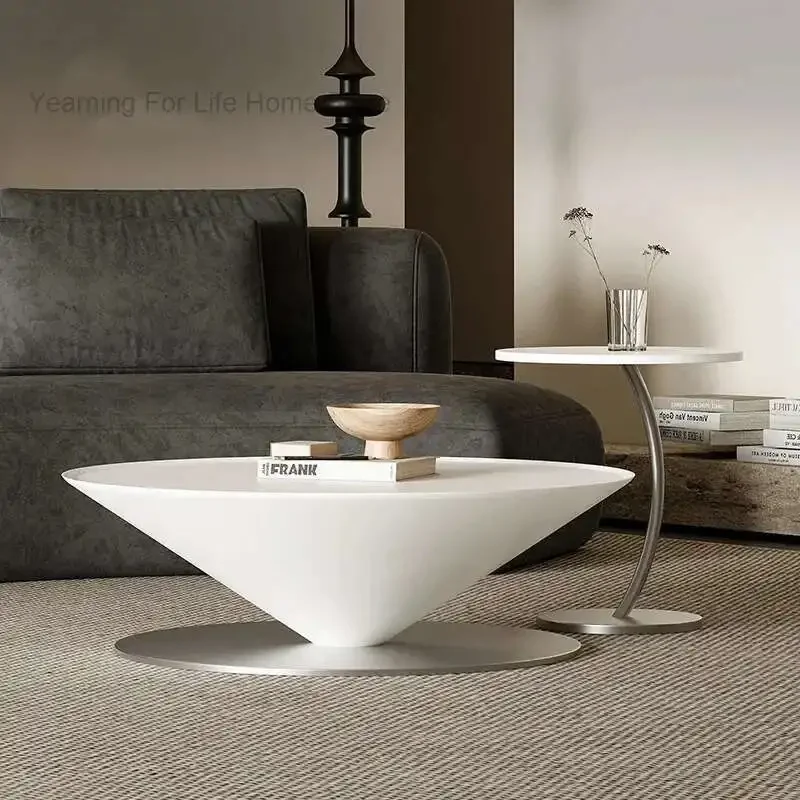 

Modern Minimalist Coffee Table Premium Nordic Luxury Design Coffee Table Trendy Organizer Table Basse Living Room Furniture