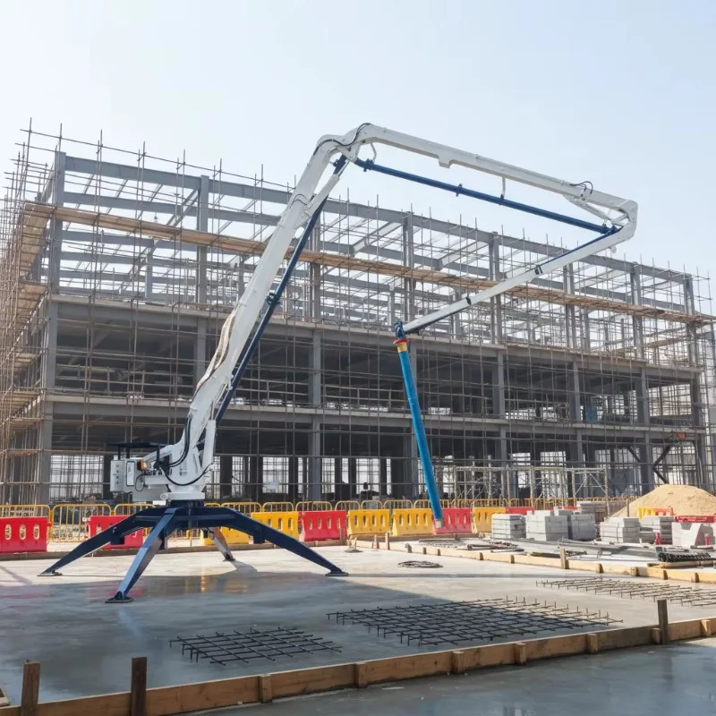 Customized P-970 New China Factory Boom Concrete Placer 21m Spider Concrete Placing Boom with Short Turning Radius for Sale