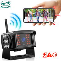 AHD 1080P WiFi APP Wireless BSD Reverse Backup Camera Car DVR Recorder For Truck,RV,Camper,Trailer Work with iphone or Andriod