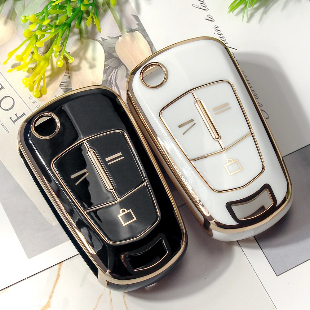 KEYYOU 3 Buttons Remote Key TPU Case Cover Shell For Opel Vauxhall Astra J Corsa D Insignia Vectra C Zafira Signum