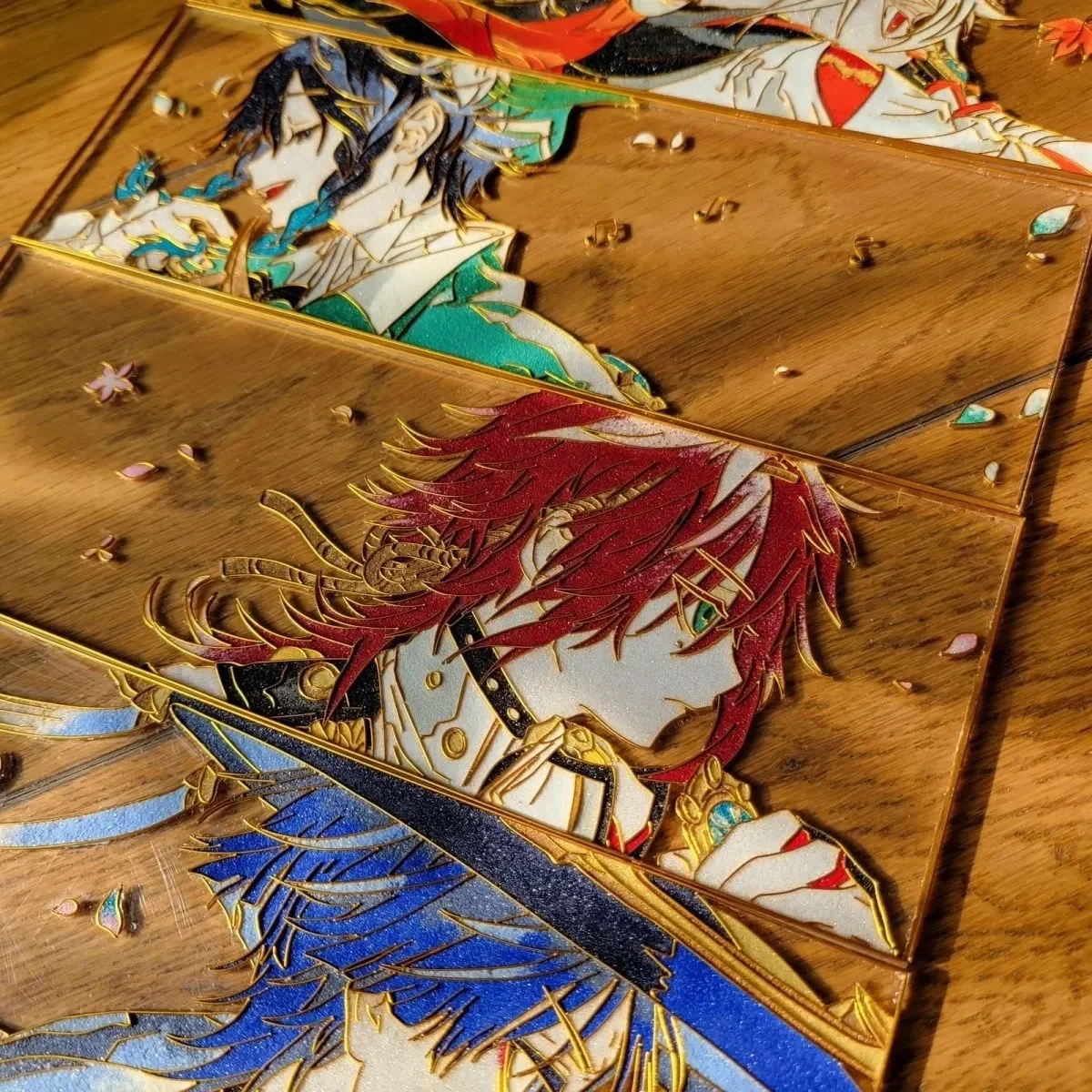 Marcapáginas de Anime de Genshin Impact, Wanderer, Xiao, Kaedehara Kazuha, Accesorio de Dibujos Animados, Regalo para Fans