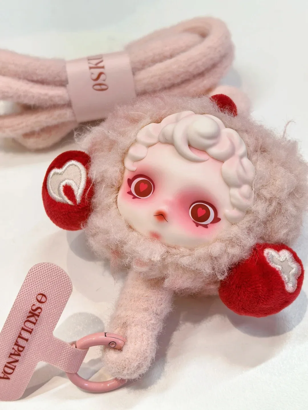 Pop Mart ремешок для мобильного телефона слепая коробка SKULLPANDA без рукавов театральная серия цепочка для мобильного телефона друг сердцебиение коллекция подарок